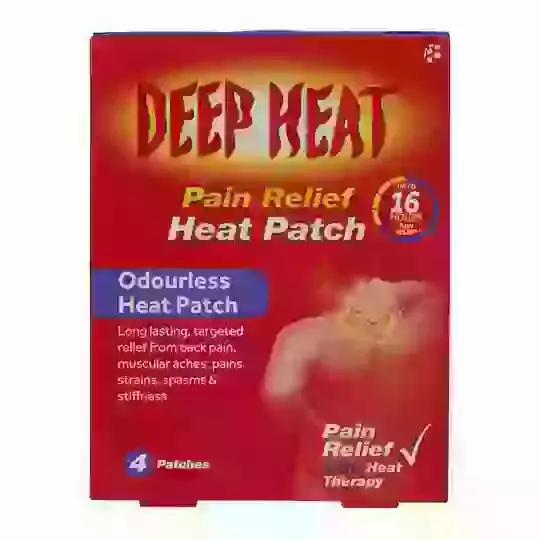 Deep Heat Pain Relief Patch X 4